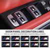 BAAWW1 Car Sticker Steering Wheel Hub Decals For BMW M Performance E36 E60 E90 X2 X1 X3 X5 E46 E39 E70 M3 M5 M6 G20 G30 E93 Z3 Z4 F90