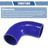 X AUTOHAUX Silicone Hose Silicone Pipe Radiator Hose 1 Piece Inner Diameter 60mm Length
