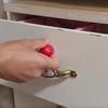 Set Of 4 Plastic Auto Adhesive Handles Easy No Tool Installation Strong Modern Designs Rounded Edges for Furniture