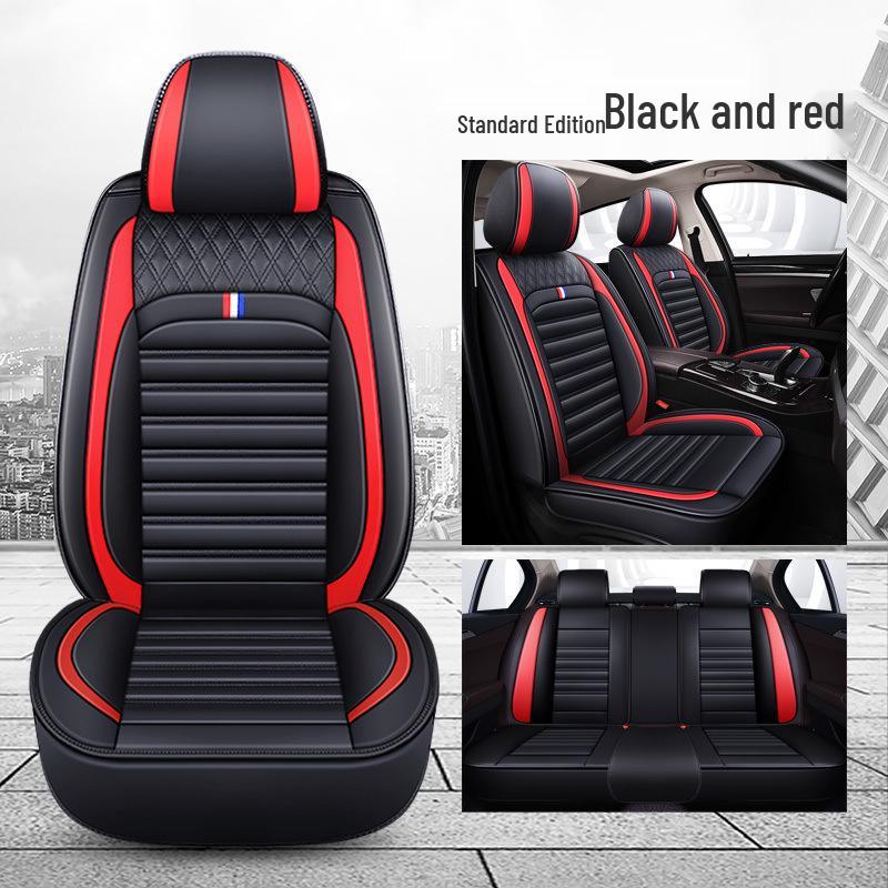 Universelle Vollabdeckung Eis-Seide Autositzbezug für Fünfsitzer - Ganzjahres-Polster