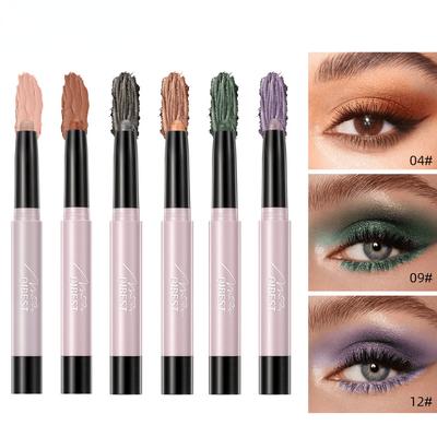 Eye Shadow Stick Is Not Dizzy and Easy To Color. Pearlescent Flash Can Brighten The High Gloss Eye Shadow Stick