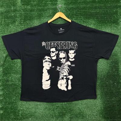 Camiseta Oversize de la Banda Punk Rock The Offspring Talla Extra Grande