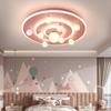 Warm Romantic Boy Girl Bedroom Princess Room Decor Ceiling Lights Modern Creative Galaxy Planet Lamp Children Room Ceiling Lamps