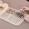 Large Capacity Multifunctional Makeup Bag, Women'S Travel Makeup Brush Bag,  Portable Folding Beauty Makeup Storage Bag
