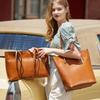 Bag Women's New Leather Versatile Tote Bag Fashionable Cowhide Large-capacity Handbag