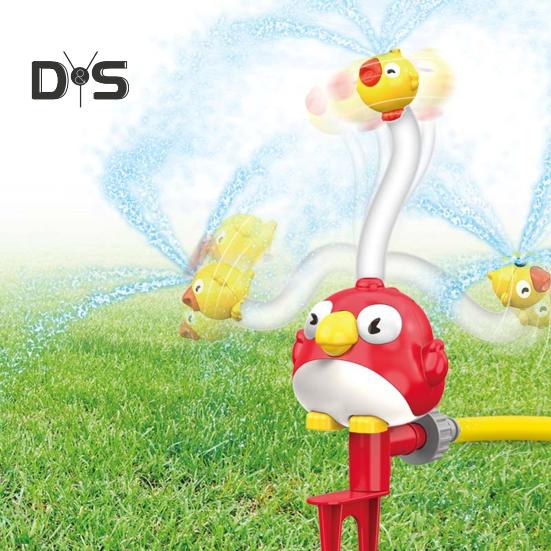 Spruzzatore ad Acqua Irrigatore a Pressione dell'Acqua Regolabile per Bambini Cani Polpi Divertimento Estivo Giocattolo per Gioco d'Acqua per Giardino Cortile