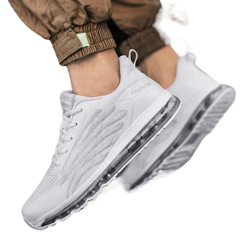 Running shoes men's and women's professional marathon comfortable and lightweight soft sole non-slip shock-absorbing mesh breathable skipping ro