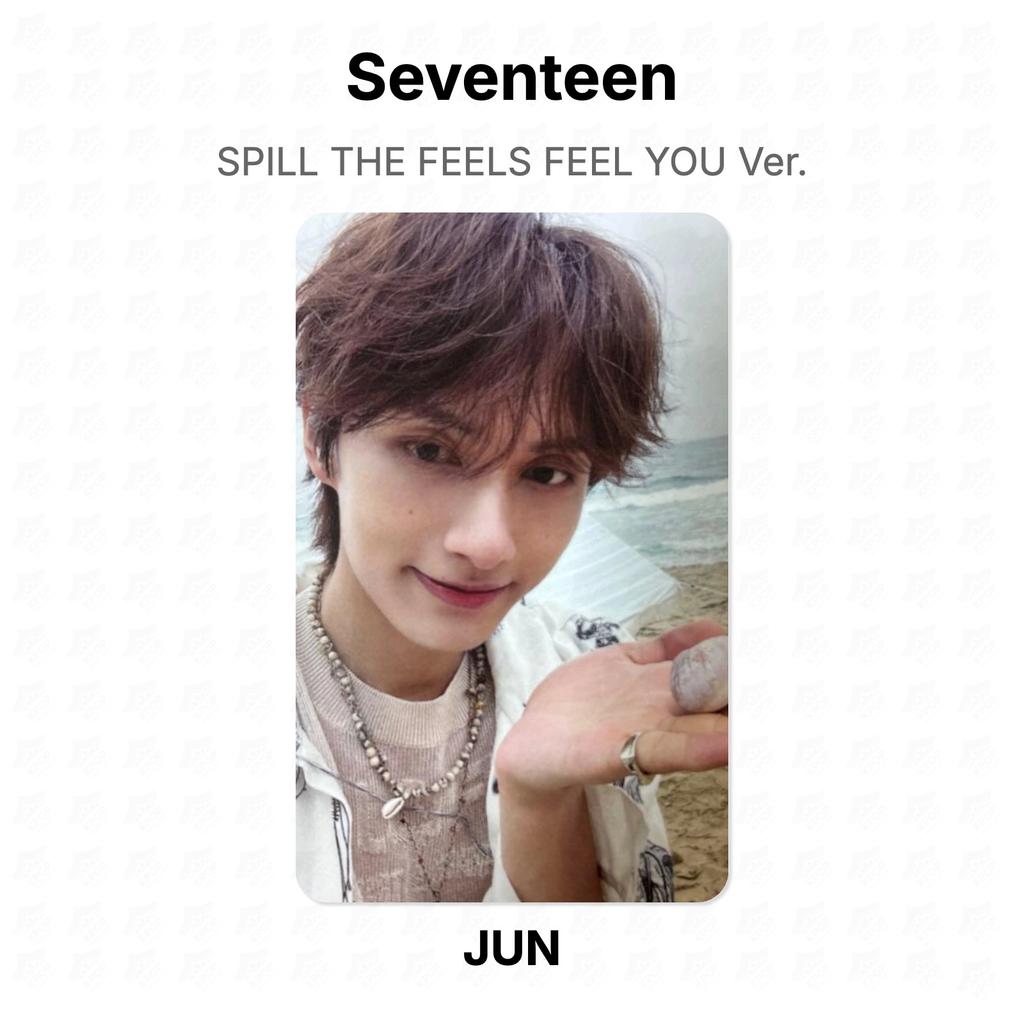 Seventeen SPILL THE FEELS FEEL YOU Ver. Official Photocard