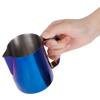 Coffee Accessories Stainless Steel Milk Frothing Cup 600ml Colorful Blue Coffee Jug Durable Frothing Jug Coffee Making