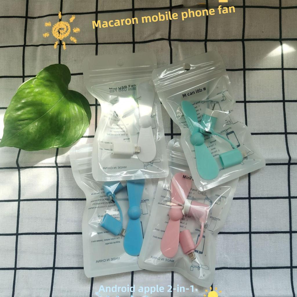 Creative Mini Handheld USB Fan for Android, Type-C, and Apple Devices