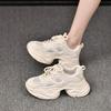 Spring and Summer Lightweight Height-increasing Dad Shoes for Women Breathable Mesh Thick-soled Sports Shoes Breathable Mesh Trendy