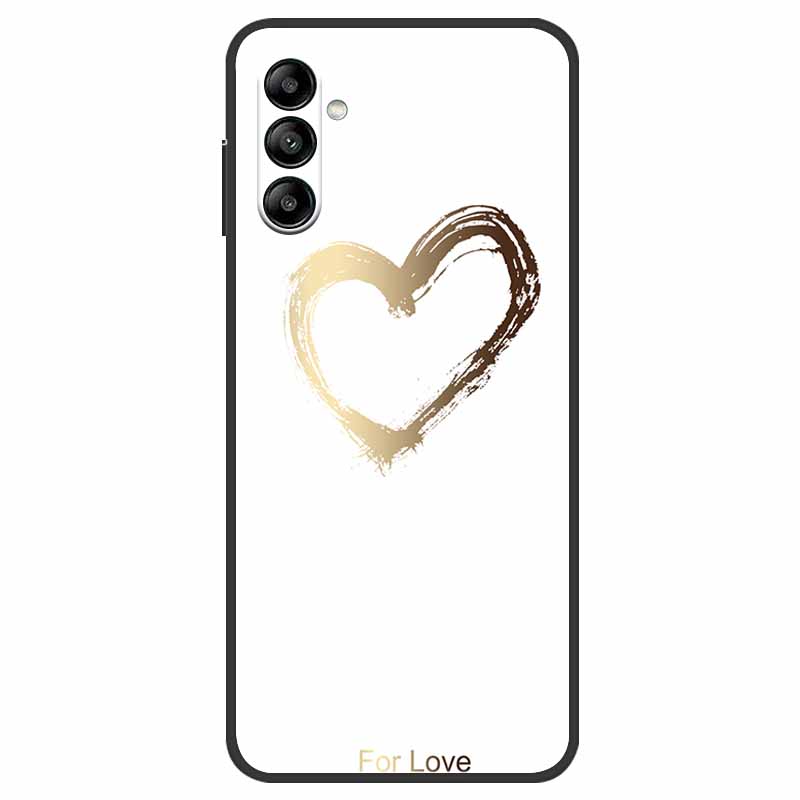 For Samsung Galaxy A14 4G 5G Case Animals TPU Soft Silicone Back Cover Phone Cases for Samsung A15 4G 5G SM-A145F Dog Cat Coque
