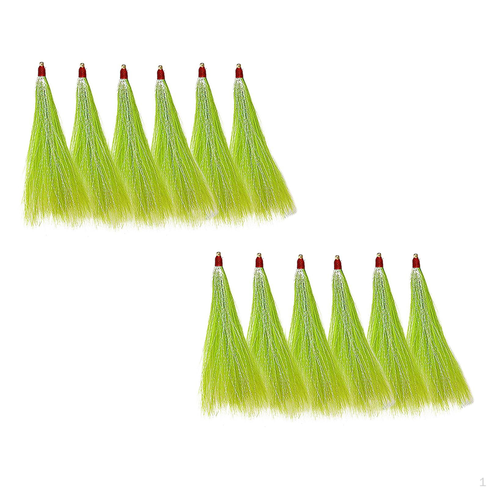 

12 шт.: щипцы для волос для рыбалки, оборудование для приманок, принадлежности для рукоделия зелёный