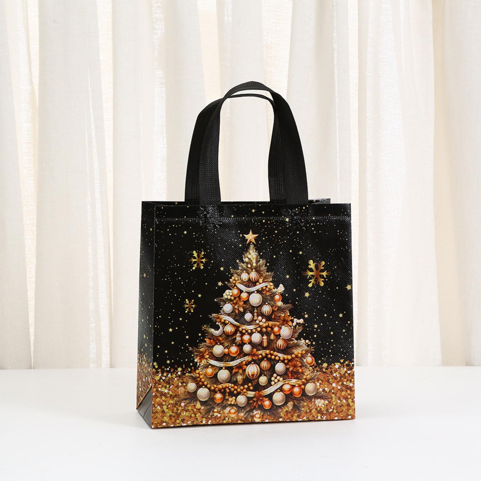 

Christmas Gift Bags Party Non-woven Bags Festive Event Bags Holiday Gift Packaging Bags One Size