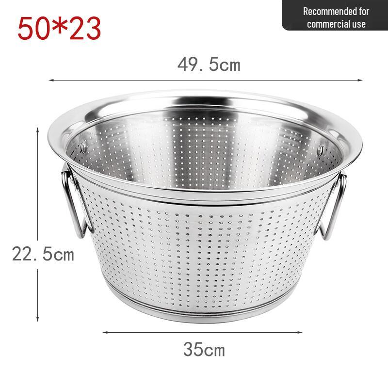 Stainless Steel Rice  Vegetable Draining Basket