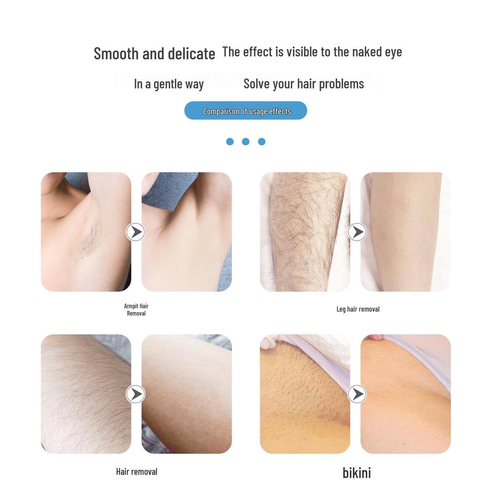Women's Portable Lipstick-Style Electric Shaver for Painless Hair Removal