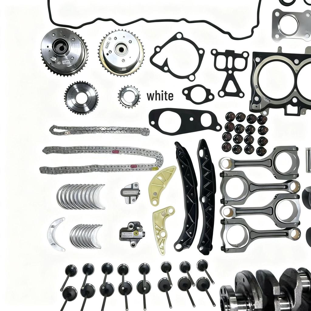 Hyundai G4KJ Engine Overhaul Kit: Timing Repair, Crankshaft, Connecting Rod, Piston Rings