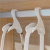 Hook No Punching Design Strong Load Bearing Hook Space-Saving Bag Hanging Hook for Home Bathroom