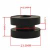 10pcs/set 4.5mm Motorcycle Rubber Grommets Bolt Assortment Kits Fairing Bolts Pressure Relief Cushion Buffer Washer Shock