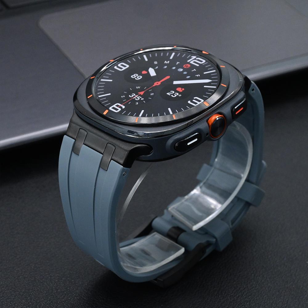 Silicone Bracelet for Samsung Galaxy Ultra Watch 7 47mm Men's Strap for SAMSUNG GALAXY ULTRA 7 47MM Sports Band Luxury Watchband