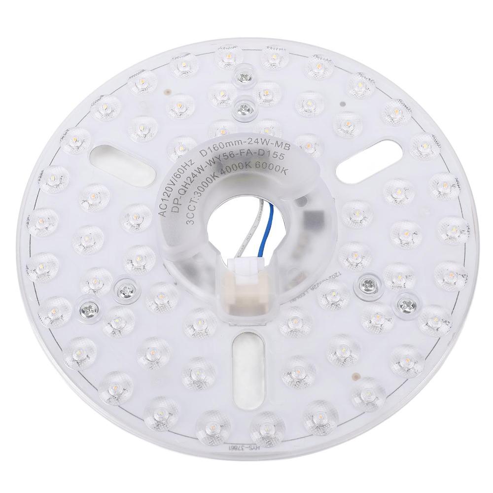 24W LED Deckenventilator Licht-Kit Dimmbares Deckenventilator Licht Ersatzplatine Kronleuchter