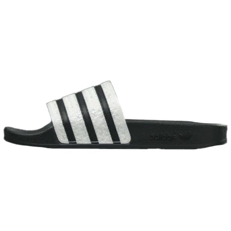 

Adidas Originals Adilette Comfortable Versatile Non-Slip Non-Wear Slide Sandals Women Footwear Black CG6256 39⅓
