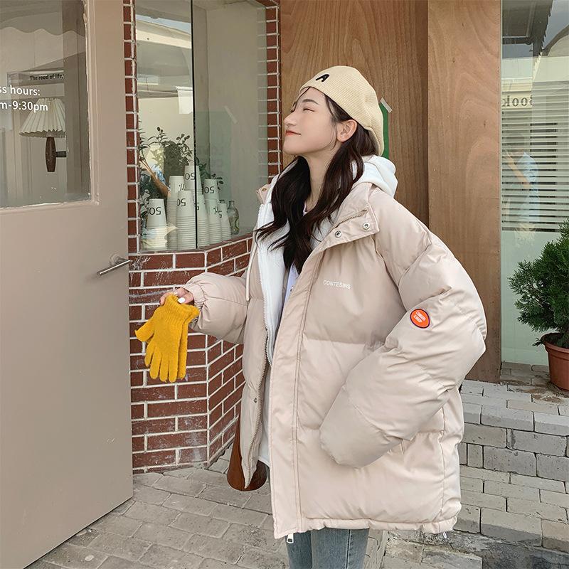Internet Celebrity Explosion Cotton-padded Jacket Down Cotton Short Women's Cotton-padded Clothing Winter New Small Loose
