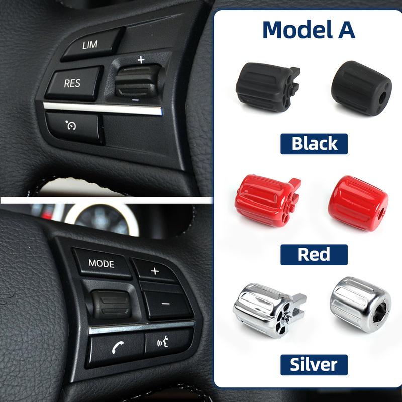 For BMW 3 4 5 GT 6 7 Series Red Car Multi-function Steering Wheel Control Knob Button F30 F35 F34 F36 F10 F11 F12 F07 F01 F02