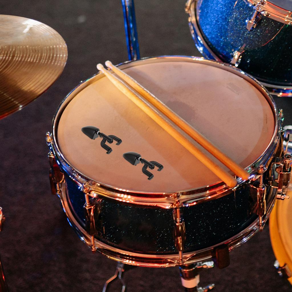 2 Stück Trommelohr Edelstahl Ösenhaken Ersatz Metall Kralle Verbinder für Snare Bass Drum Hardware Schlagzeug Zubehör