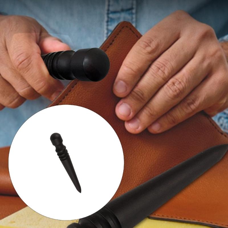 Leather Edging Burnisher Leather Craft Polishing Grinding Tool Wood Leather Edging Slicker Leather Edging Burnisher Tool