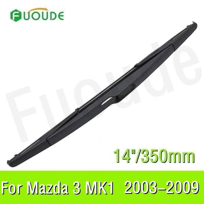 For Mazda 3 MK 1 Rear Wiper Blade 14"/350mm Car Windshield Windscreen Rubber 2003-2009