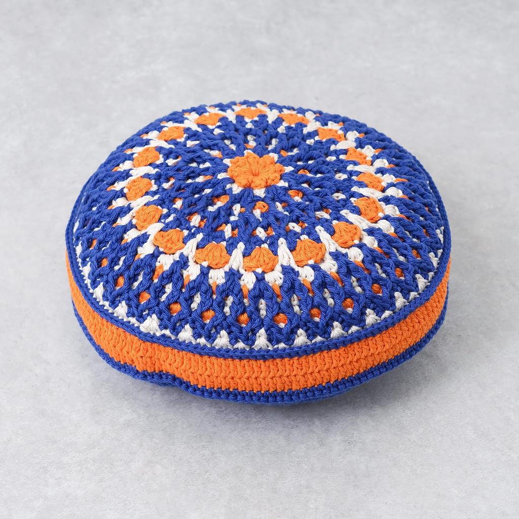 Raw Wool Itohenlab Knitting Kit Moroccan Style Cushion Cover #10-10