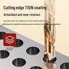 Tiangong 60-Degree Tungsten Carbide Twist Drill Bit for Hard Metals and Stainless Steel