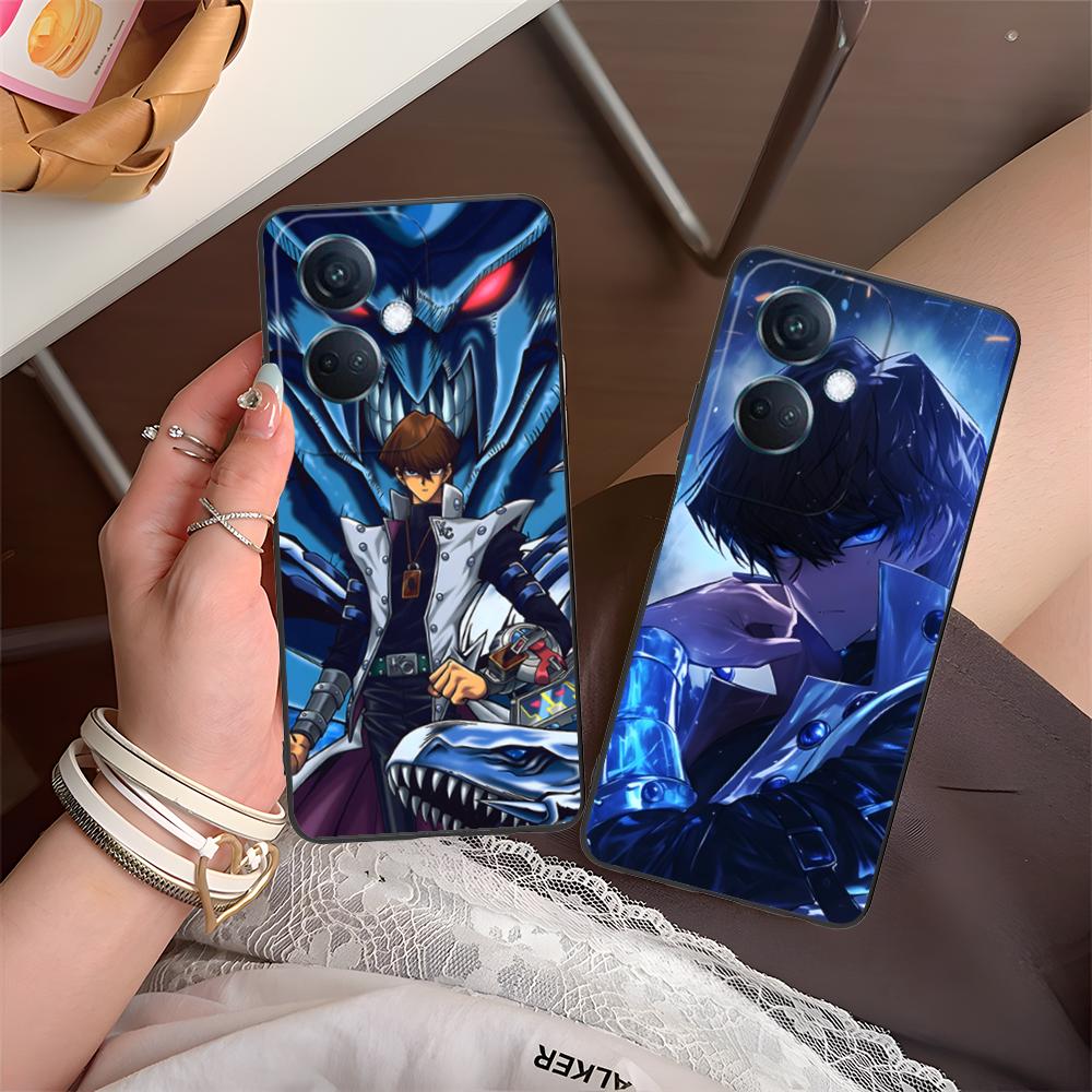 Yugioh Seto Kaiba Phone Case for OPPO Reno 14 13 12 11 10 9 8 7 6 5 F T Pro 5G Soft TPU Shockproof Cover