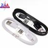 1m Micro USB Fast Charging Cable - Black/White for Android Devices (Supports S6, S4)