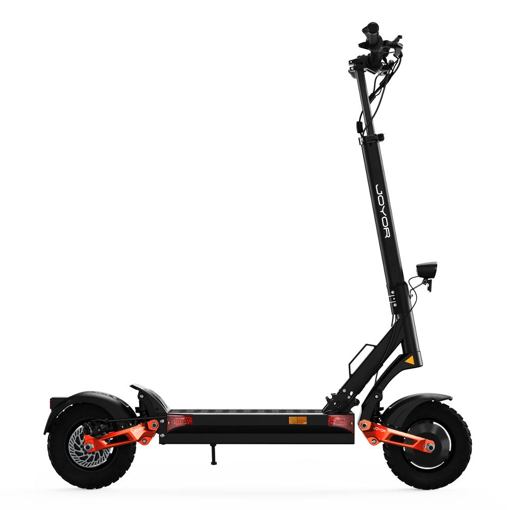 Trotinetă Electrică Pliabilă JOYOR T10 pentru Adulți Motor Dublu 1000W Baterie 60V18Ah E-scooter Viteză Maximă 60km/h & Autonomie 75km Roată Off-Road 10" E-scooter cu NFC