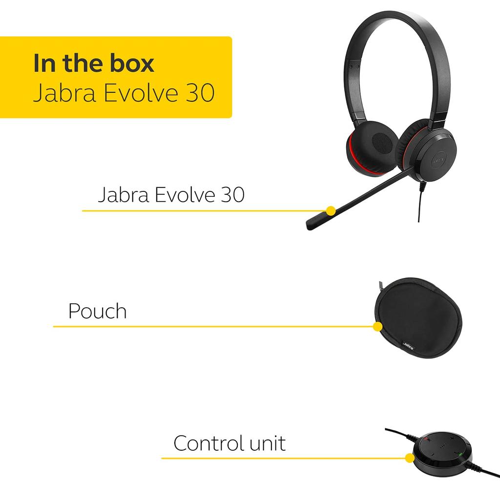 5399-829-309 [Jabra Evolve 30 II UC Stereo Stereo Headset]