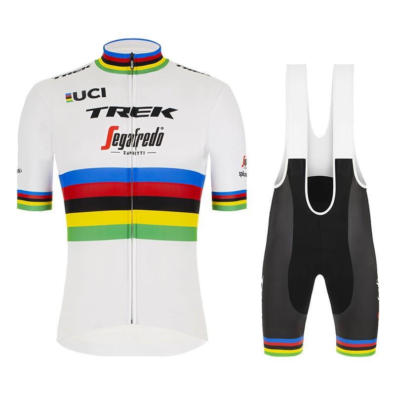 Set Maglia da Ciclismo da Uomo Manica Corta Asciugatura Rapida Traspirante Abbigliamento per Bici da Strada Ciclismo