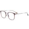 Ultralight Titanium Polygon Eyeglass Frame for Men and Women
