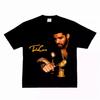 Drake Luxury Graphic T-Shirt Heavy Cotton Hip Hop Elegance Unisex Loose Crew Neck Streetwear Summer Casual Tees