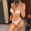 5 Colors Sexy Halter Shell Brazilian Bikini Female Swimsuit Women Swimwear Two-pieces Bikini Set Bather Bathing Suit Swim