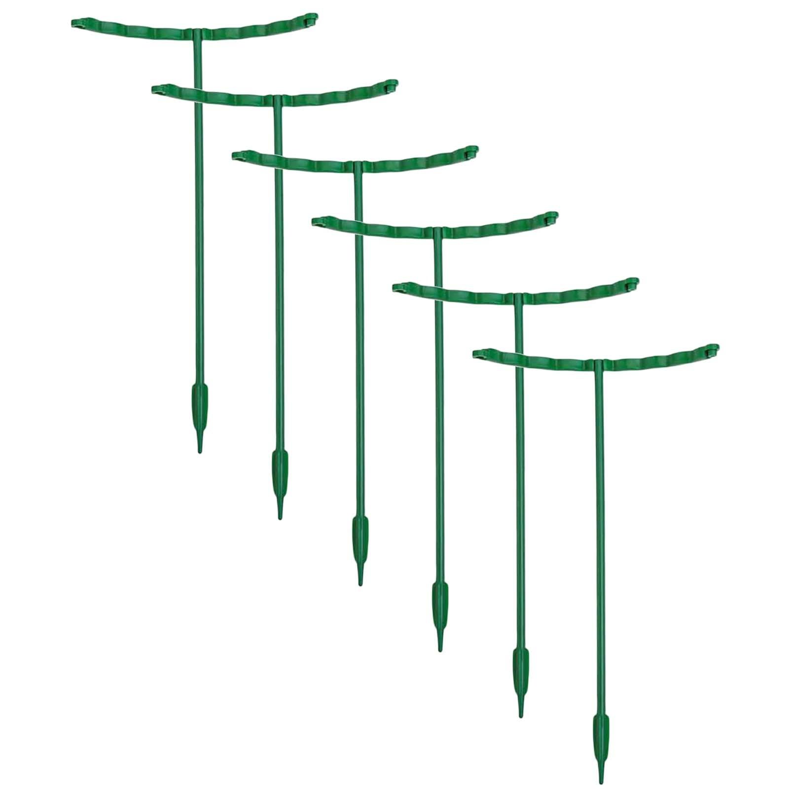 

Зеленый садовый шпалерный шпалер для роз, пионов и конусообразных цветов 6 шт. 25x14.5cm