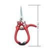 Garden Pruning Shears With Chrome Vanadium Steel Blade For Home Gardening And Floral Cutting