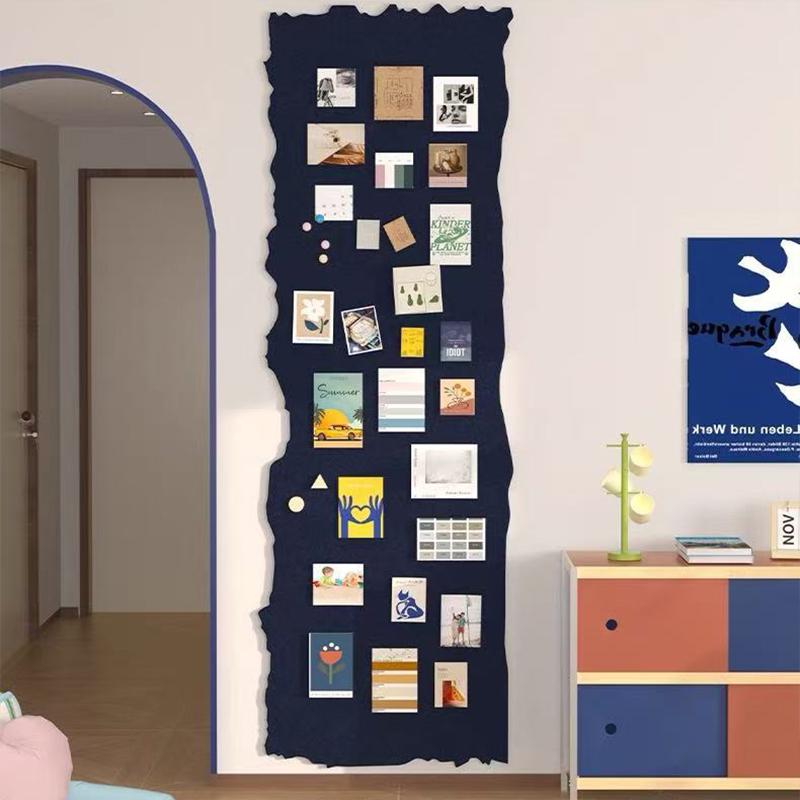 1PC Creative-Shaped Space-Saving Stickers Versatile Wall Family-Friendly Felt Decorative Self-Adhesive Soft-Textured 40x60cm