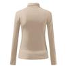 Women's Turtleneck Long Sleeve Shirts Mock Neck Slim Fitted Casual Layer Tee Tops