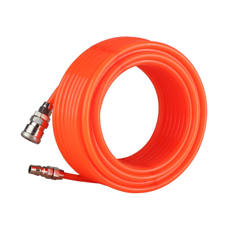 5x8mm High-Pressure Pneumatic Air Hose with Quick Connector for Air Compressors and Nail Guns