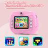 Portable Purple Children's Instant Selfie Camera with Printing