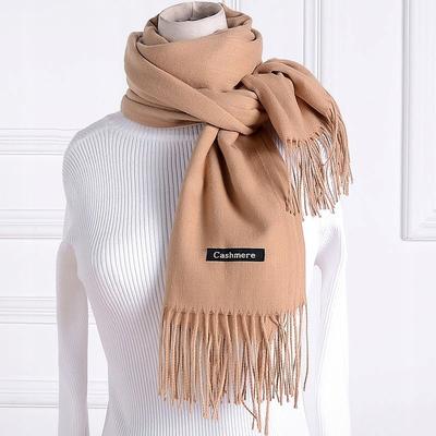 Elegant Women' Scarf Soft As Cashmere SMOOTH CLASSIC SCARF 200x66cm