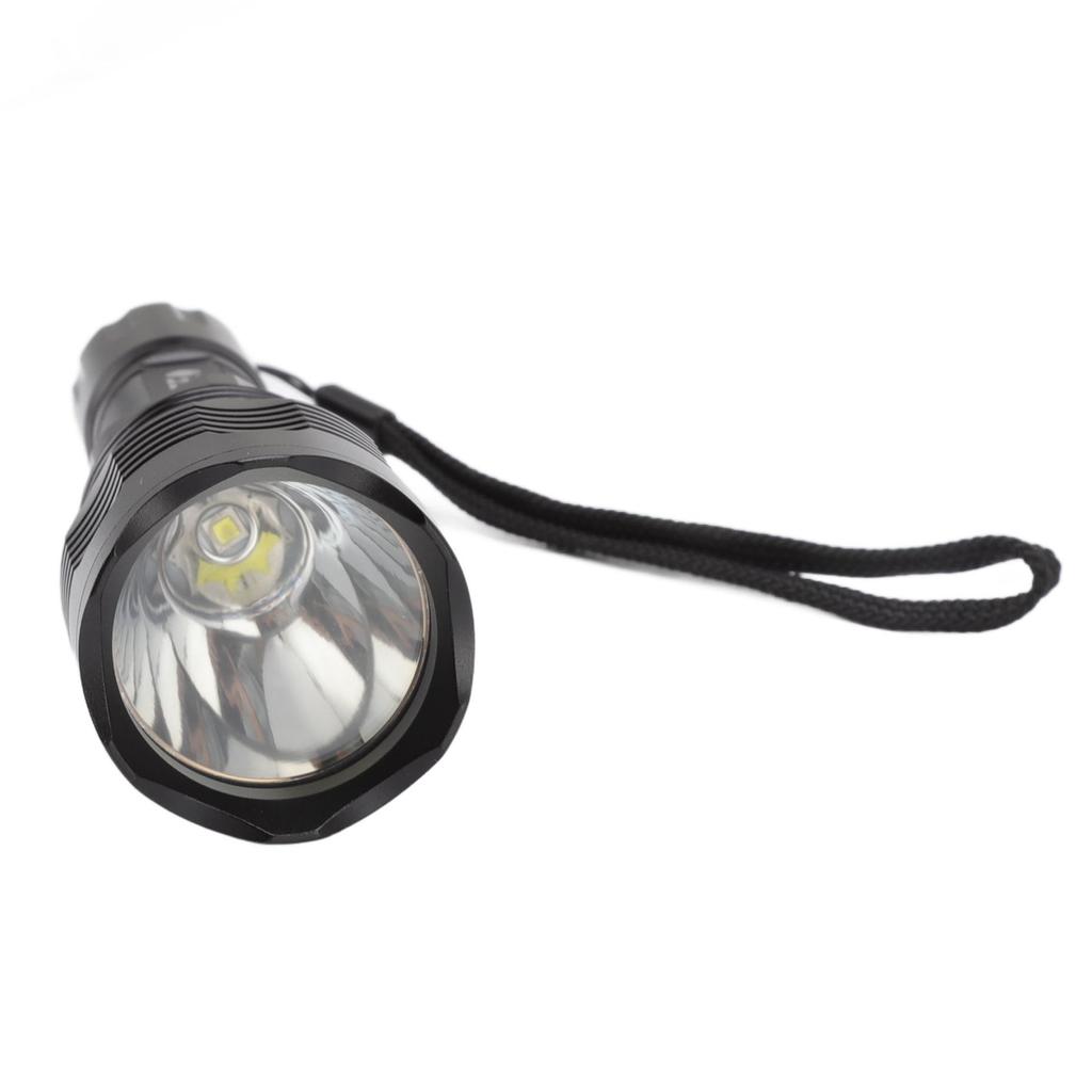 LED Taschenlampe Weißes Licht Hohe Helligkeit 300m Reichweite Hand-Taschenlampe für Outdoor-Wandern