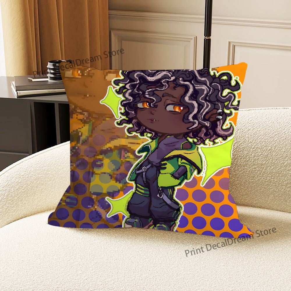Game E-ERROR143 M-Micah Yujin Cushion For Bedroom Car Coffee Shop Room and Living Room Sofa Decorative Pillow Cover Case